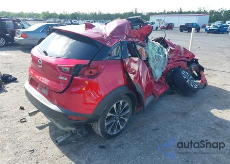 2019 Mazda Cx-3 Touring from USA, damaged, VIN JM1DKDC71K0437388